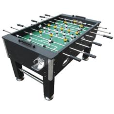 Mesa De Pebolim Totó Profissional Gold Ahead Sports Preto