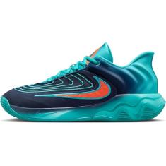 Nike Tênis de basquete masculino Giannis Immortality 4, Dusty Cactus Bright Crimson Obsidian, 41 EU