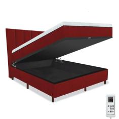 Colchão Magnético Massageador Compact com Box Baú e Cabeceira - Therap