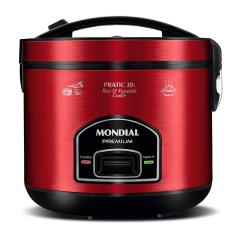 Panela Elétrica Mondial Pratic 10I PE-46-10X Vermelho/Inox