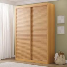 Guarda-Roupa Samambaia 2 Portas Ripado CabeCasa MadeiraOriginals - Cab