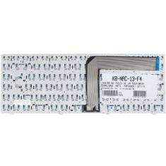 Teclado para Notebook Positivo Master N190I - BestBattery, Preto