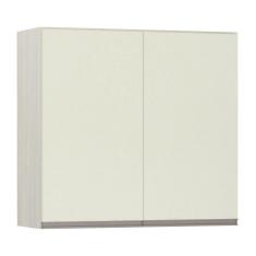 Armário Luciane 80cm 2 Portas Luci Legno Crema C/Kashmir