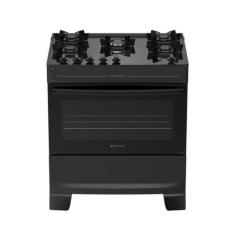 Fogao Monaco Top Glass New 5 Bocas Atlas, Preto, Bivolt