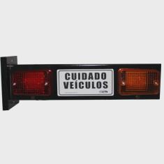 Sinalizador de veicular Garagem Entrada e Saída de Veículos Led Bivolt LED12