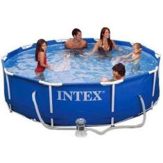 Piscina Intex 4485L Estrutural Com Bomba Filtrante 110V