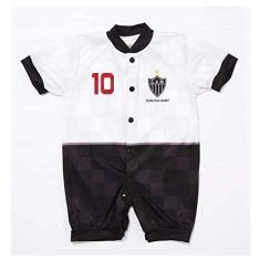 Macacão Bebê Atlético Mg Manga Curta - Torcida Baby