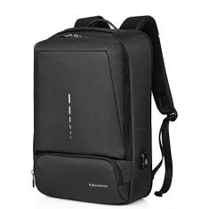 Durável moda mochila lazer bolsa de computador bolsa de viagem para homens e mulheres com interface de carregamento USB, adequada para negócios/trabalho/estudo ao ar livre