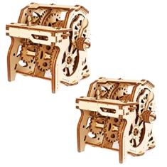 Montado Quebra-cabeças requintados Quebra-cabeças Quebra-cabeças 3D de madeira Kits de modelos Conjuntos mecânicos Kits de artesanato para quebra-cabeças a partir de 14 anos Engraçado