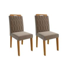 Cadeira Cimol Paola (2 Unidades)-Madeira Savana/Joli