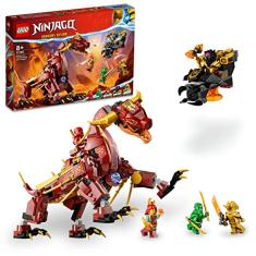 LEGO Set Ninjago 71793 Dragao da Lava Transformavel em Onda de 479 peças