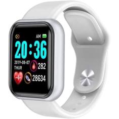 Relógio Smartwatch D20 Homens Mulheres Android IOS Fotos 