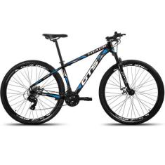Bicicleta Aro 29 Gts Pro M5 Track 24 Marchas Freios A Disco, Preto, Az