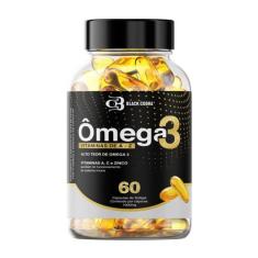 Ômega 3 Vitaminas de A-Z 60 Softgels Black Cobra