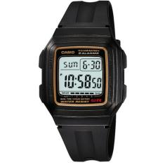 Relógio Casio Masculino Standard F-201WA-9ADF, Preto