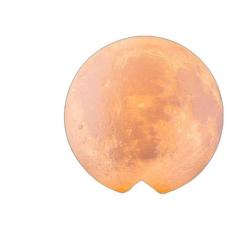 Umidificador Lua Cheia 3D Luminária Efeito De Fases Da Lua - Relet