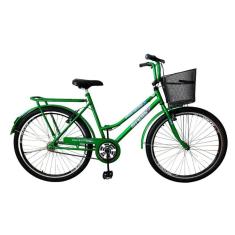 Bicicleta Aro 26 Feminina Retro Urbana Tropical Freios V Brake Rodas Alumínio Aero Reforçado-Unissex