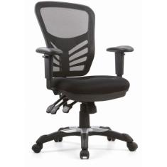 Cadeira Escritório Diretor Preta MK-6502 - Makkon