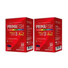 Kit 02 Primafish Ômega 3 Polivitaminas 60 Caps Maxinutri
