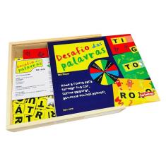 Desafio das Palavras - Brinquedo Educativo Carimbras