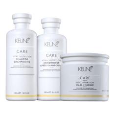 Kit Keune Vital Nutrition Shampoo Condicionador E Máscara