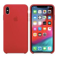 Capa Iphone Xr Silicone Case - Vermelho
