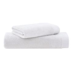 Kit Jogo De Toalhas Buddemeyer 2 Peças Banho e Rosto Dual Air 100% Alg