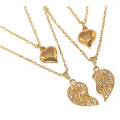 Colar Cordão Best Friends Forever Amizade Folheado Ouro 18k