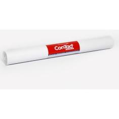 Contact Liso 45CMX10M Opaco Branco - Plastcover