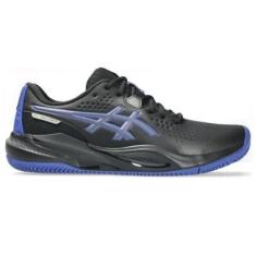 Tênis Asics Gel Challenger 15 Clay Preto e Azul Masculino-Masculino