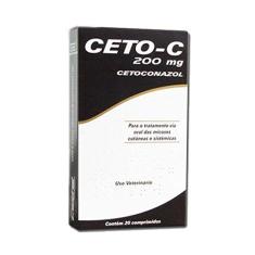 CEPAV Ceto-C - Antimicótico Cetoconazol 200 Mg 20 Comprimidos