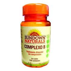 Complexo B 100 Comprimidos Sundown