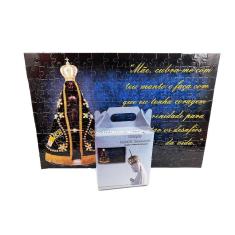 Quebra-cabeça Nossa Senhora Aparecida 300 peças - MDF