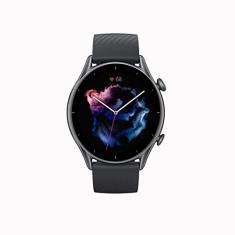 Relógio inteligente Amazfit GTR 3 A1971 46mm para homem, 21 dias de duração da bateria, Alexa, 150 modos de movimento e GPS, tela AMOLED de 1,39 polegadas, SpO2 para iPhone Android (preto)