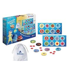 Brinquedo Pedagógico Em Madeira Jogo De Tabuleiro Bingo Das Emoções Divertidamente Com 12 Cartelas