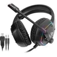 Headset Gamer Blackfire P2 + USB RGB Preto FORTREK
