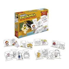 Quebra Cabeça Didático Histórias 16 Peças P/ Colorir - XALINGO