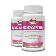 Kit 2 Boraprim Vitafor 60 Cápsulas