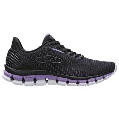 Tênis Olympikus Estilo 2 Feminino - Preto/Roxo