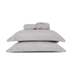 Jogo de Lençol King 3 pçs Micropercal 200 Fios Cama Box - Casa Paulinh