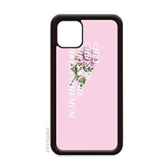 Capa com pétalas densas de flores de crisântemo para iPhone 12 Pro Max para Apple Mini Mobile Case