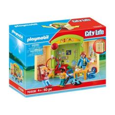Brinquedo Playmobil City Life Playbox Pré Escola Sunny 70308