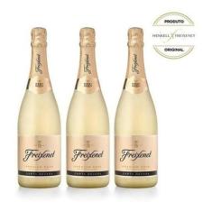 Espumante Freixenet Carta Nevada Demi-Seco 750 Ml Kit Com 03