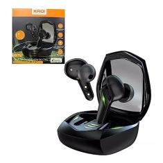 Fone de Ouvido sem fio Bluetooth TWS Kaidi KD-776 Com Modo Gamer Smart Touch