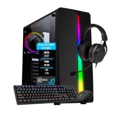 Pc Gamer Bravus Core i7 GTX 1650 16gb Hd 1tb SSD 120gb - GENÉRICO