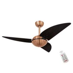 Ventilador Office Clear Tabaco 220V e Controle Remoto - CASAH, 220V