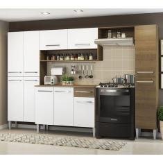 Cozinha Completa Emilly Hit com Armário e Balcão