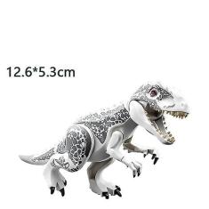 Jurassic Dinosaur Brick compatível com Lego Rex Raptor Ankylosau