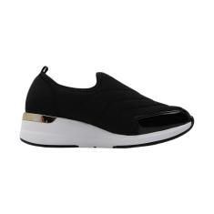 Tênis Modare Casual Feminino Slip On Confortável Preto