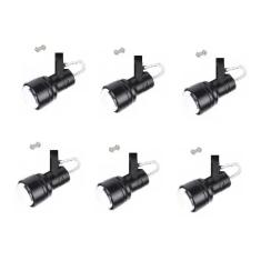 Kit 6 Spot Trilho Perfilado Eletro calha Par20 Bulbo OL4